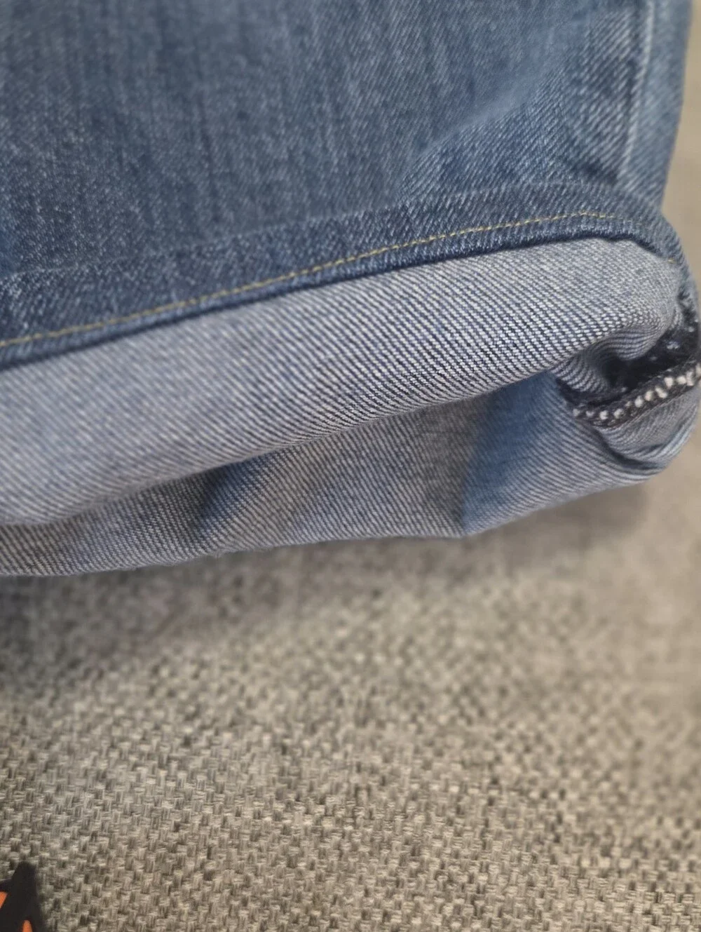 J. Crew Jeans Mens 32x26 484 Slim-fit in stretch broken-in Japanese denim J5026